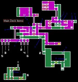 Metroid Fusion Item Map - Mammoth Mountain Trail Map