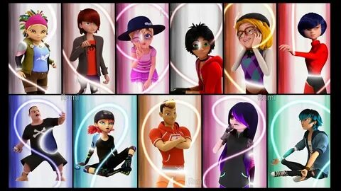 Miraculous Ladybug New Heroes Transformations 🐞 All Transfor