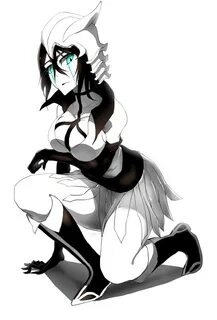 Safebooru - 1girl arrancar black hair bleach boots breasts e