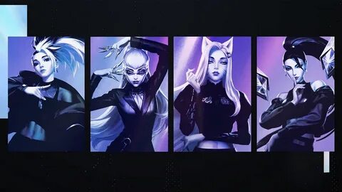 KDA The Baddest Wallpapers - Wallpaper Cave