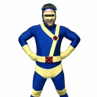 Adult X-Men Cyclops Costume Body Suit - On Sale - Overstock 