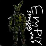 Empty springtrap suit Five Nights At Freddy's Amino