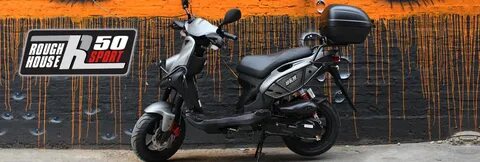 Roughhouse 50cc Sport Scooter - Scooter World LLC