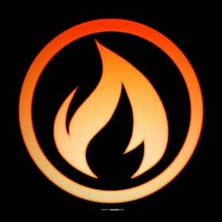 A Logo In Fire - Фото база