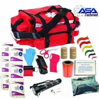 Trauma Bag First Responder Medical Aid EMS Set Emergency Sup