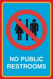 No Public Bathroom