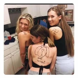 People have tattoos on their boobs