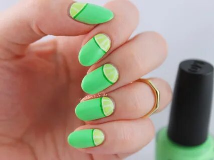 Spektor's Nails: OPI - You Are So Outta Lime - Halfmoon Lime