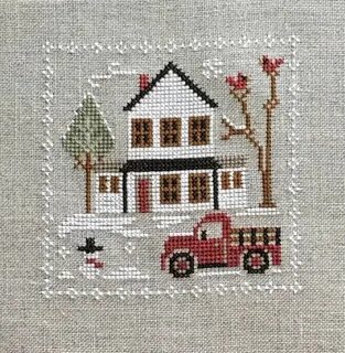 Farmhouse Christmas 'Grandpa's Pickup' by Little House Needl