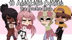 10 Aesthetic Gacha Club Outfits For Boys n' Girls - YouTube