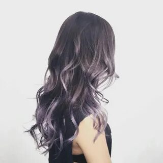 Smokey Violet Lavender hair, Lilac hair, Dyed hair