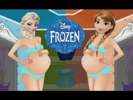 Pregnant Princess Elsa & Anna Shopping - Disney Princess Gam