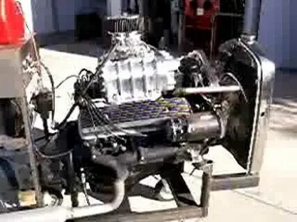 1950 Oldsmobile 303 with 4-71 blower - YouTube