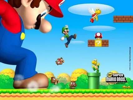 Super Mario Bros. Wallpaper: New Super Mario Brothers Mario 