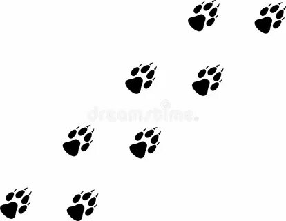 Wolf Paw Print Stock Illustrations - 3,185 Wolf Paw Print St