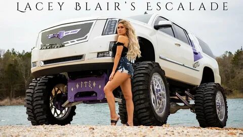 Lacey Blair SEMA Escalade! Supercharged! - YouTube
