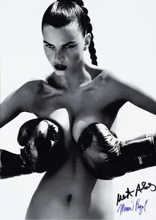 Mert Alas, Marcus Piggott (1971, 1971) - Woman with boxing g