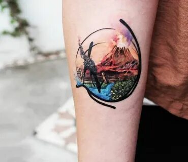 Volcano tattoo by Tattoo Tayfun Post 16874 Creative tattoos,