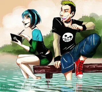 TDI - Gwen and Duncan by Fukari on deviantART Total drama is