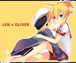 Len x Oliver Dibujos de animación, Dibujos, Vocaloid