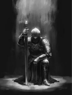 Commission - Knight by L3monJuic3 Knight tattoo, Dark souls 