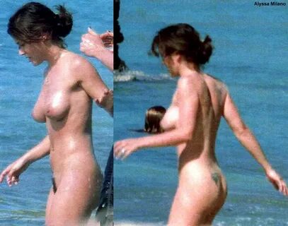 Alyssa Milano nude, naked, голая, обнаженная Алисса Милано /