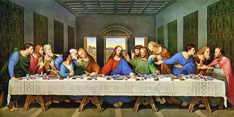 Leonardo Da Vinci's Fresco the Last Supper 144 Etsy The last