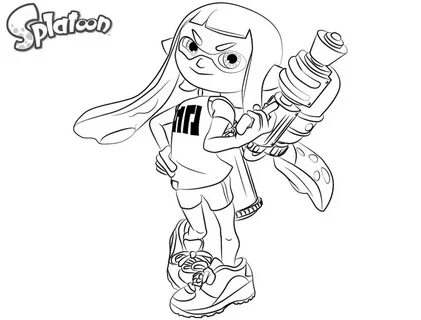 Splatoon Coloring Pages 100 Pictures Free Printable