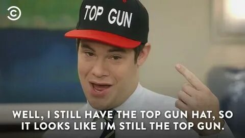 comedycentral on Twitter: "The Top Gun hat is back on tonigh