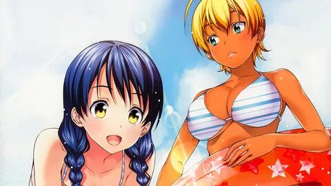 #326952 Food Wars, Anime, Girls, Swimsuit, Megumi Tadokoro, 