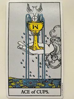 Ace of Cups - Tarot Card Meaning - The Order of the Tarot