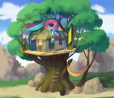 Alfiya Sabirova - Treehouse concept designs