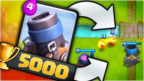 MORTAR = 5000 TROPHIES? Clash Royale - YouTube