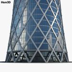 Tornado Tower 3D model - Architecture on Hum3D