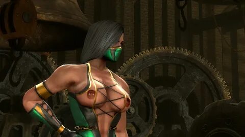 Скачать Mortal Kombat (2011) "Jade +18 Pierced Nipples (NUDE