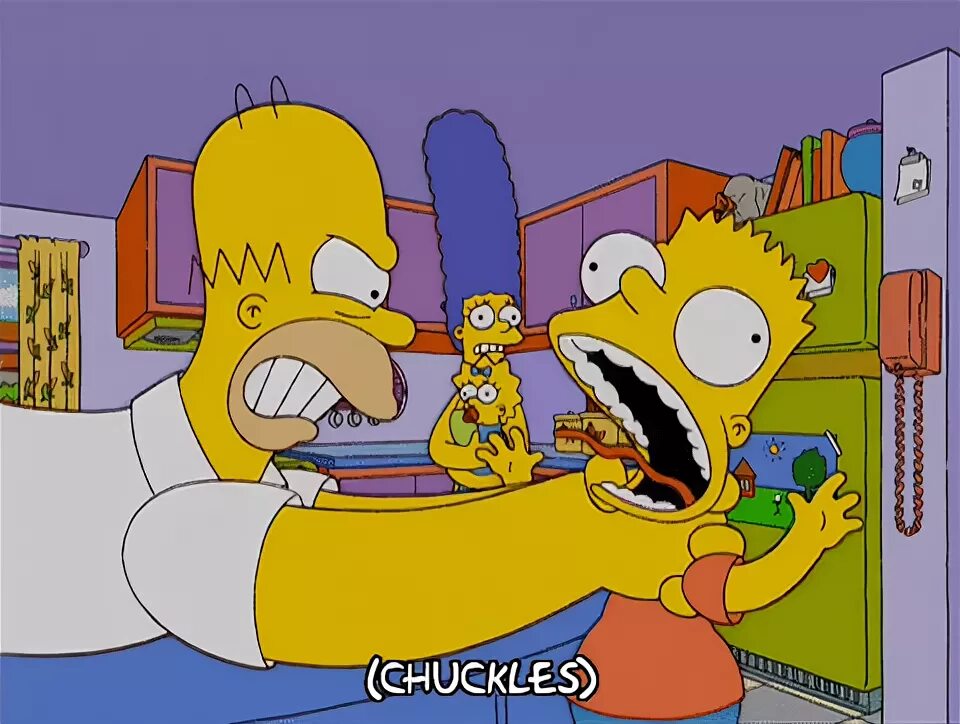 Homer simpson bart simpson marge simpson GIF - Find on GIFER