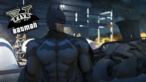 GTA 5 PC - Batman With Tumbler ! New Batman Outfit ! (Crimin