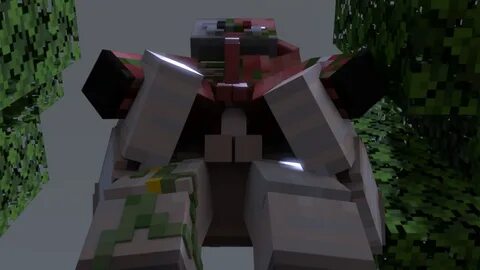 Rule34 - If it exists, there is porn of it / iron golem, pig