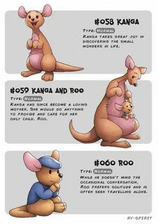 #058 Kanga - #059 Kanga and Roo - #060 Roo by https://www.de