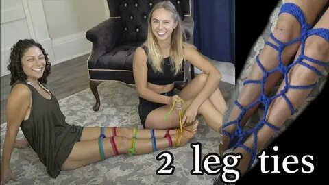2 shibari leg ties! - YouTube