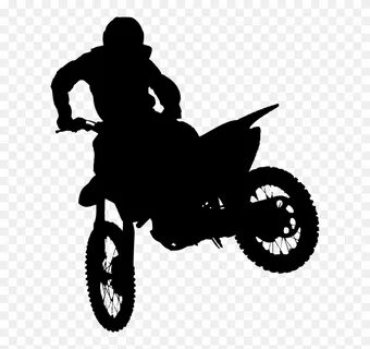 Download Motocross,car,motorsport - Motocross Silhouette Dir