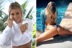 Ex-UFC fighter Paige VanZant shows how to perform splits in 