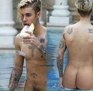 Bieber nudes. 💣 PHOTOS: Justin Bieber Caught Swimming Naked.