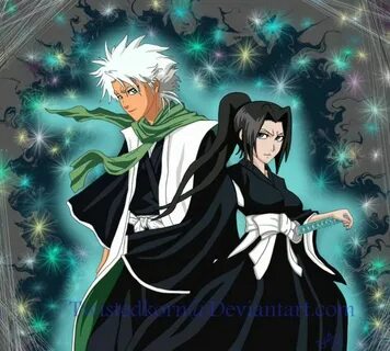 Toshiro x KARIN Bleach anime, Bleach fanart, Bleach art