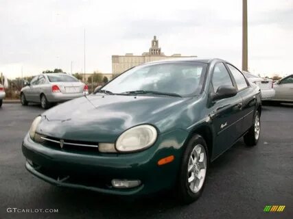 2000 Forest Green Pearlcoat Plymouth Neon LX #27325342 GTCar