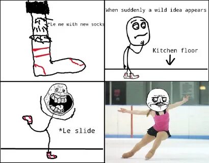 ice skater - Meme by sarahstitch :) Memedroid