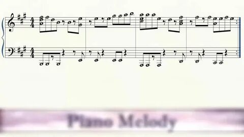 Piano - Take on me - Intro - A-ha - Letter notes - YouTube