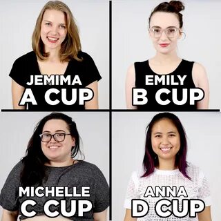 A cup vs b cup vs c cup boob