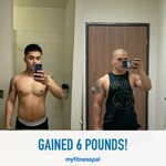 5'4 Male 6 lbs Muscle Gain 150 lbs to 156 lbs