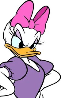 Angry-Pose-Of-Daisy-Duck.gif (498 × 800) Daisy duck, Mickey 